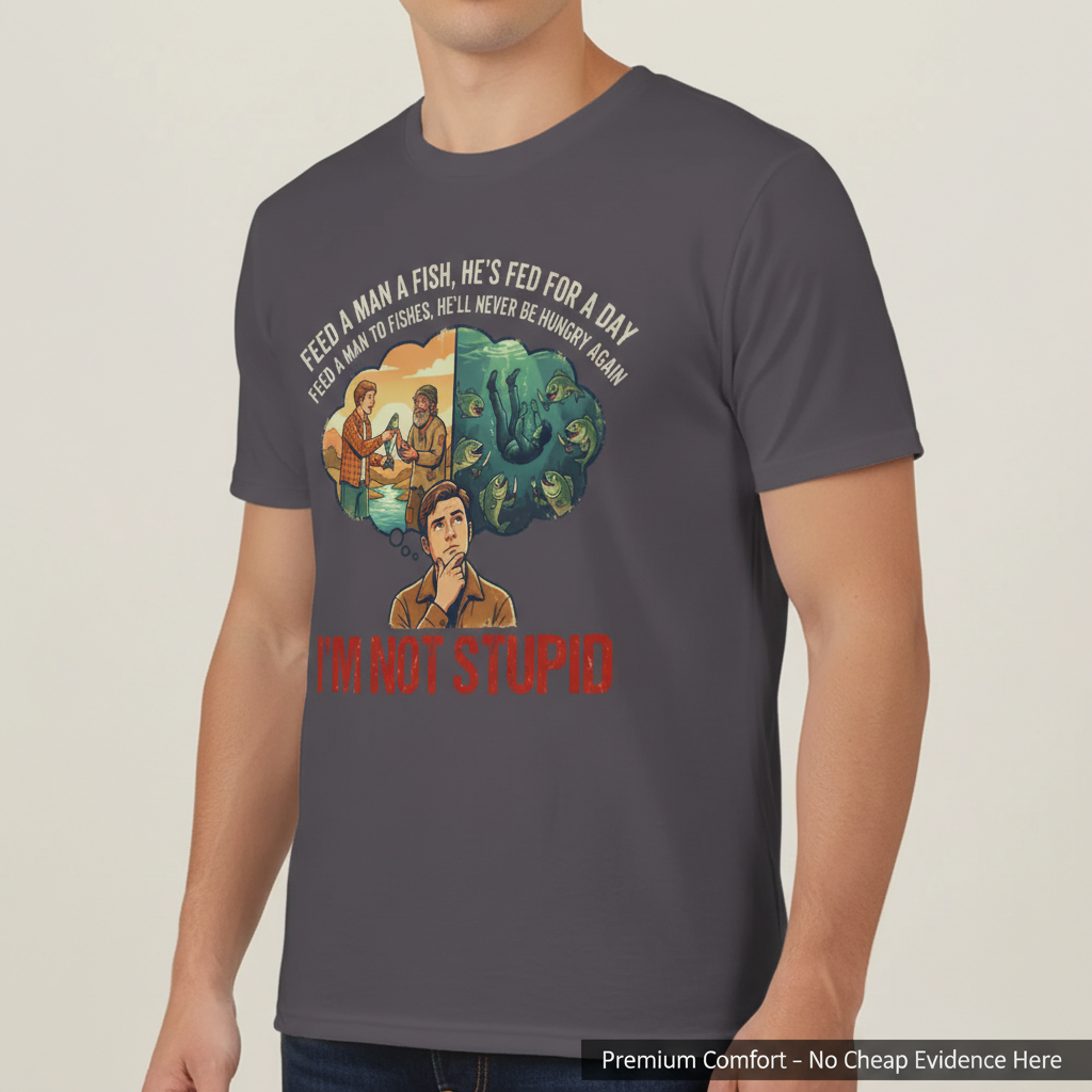 I'm Not Stupid T-Shirt__space