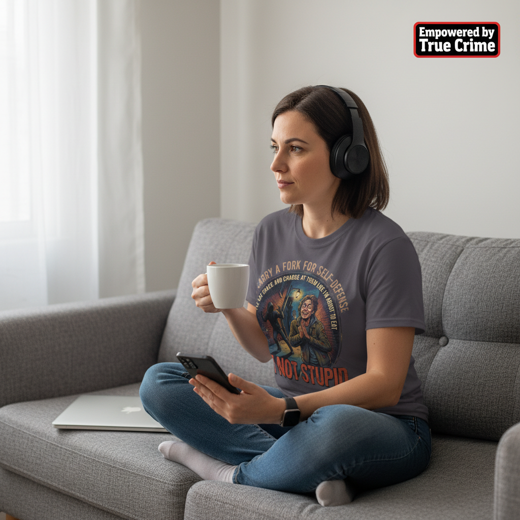 Fork For Self-Defense T-Shirt__use