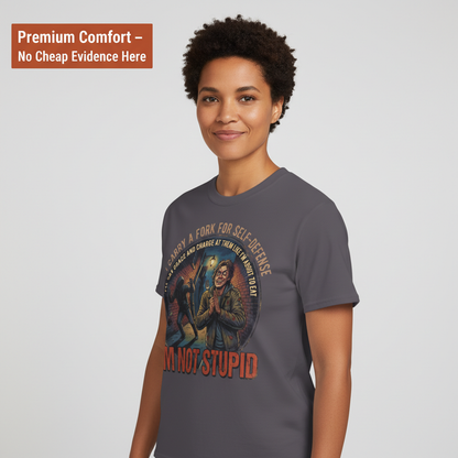 Fork For Self-Defense T-Shirt__benefit