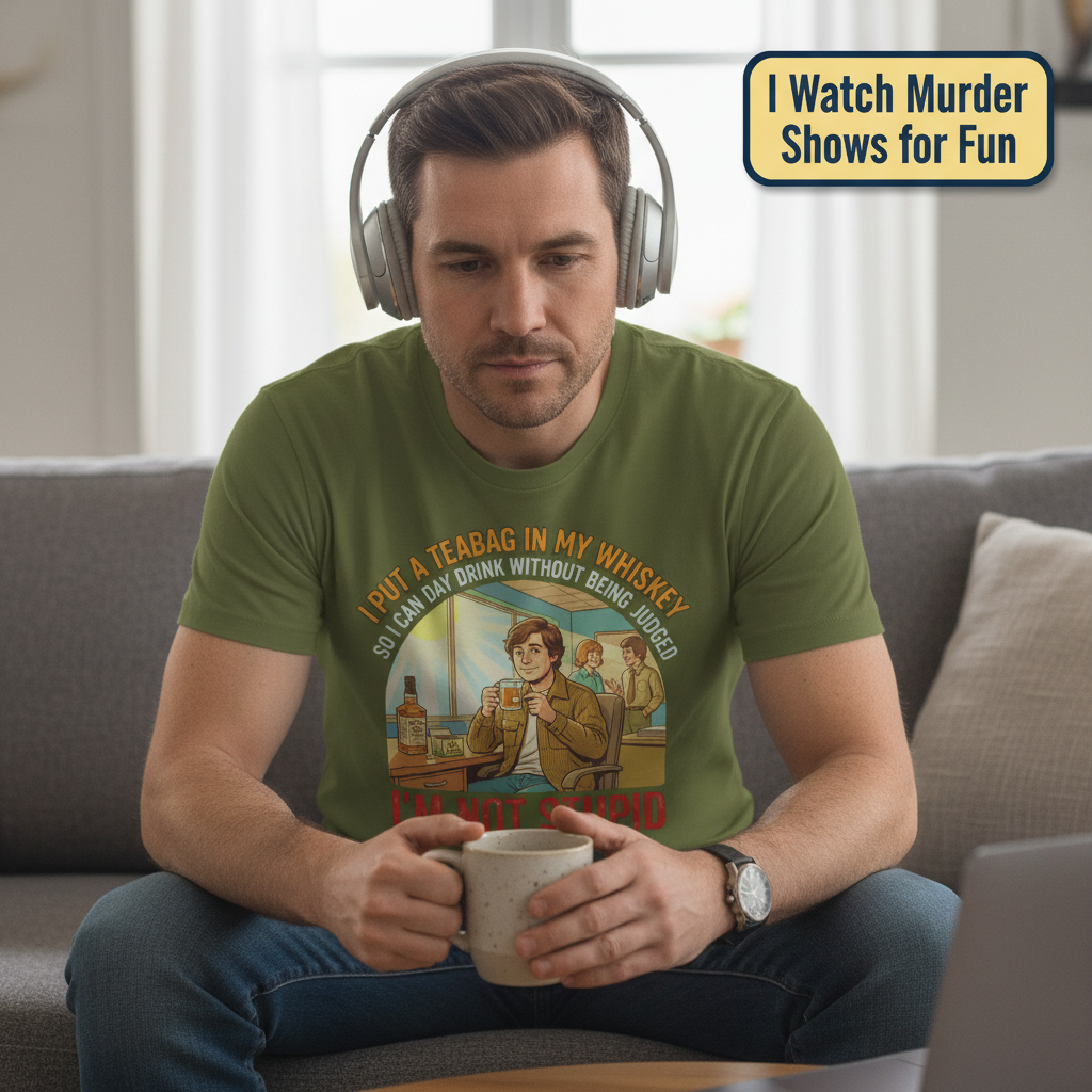 Teabag Whiskey Genius T-Shirt__use