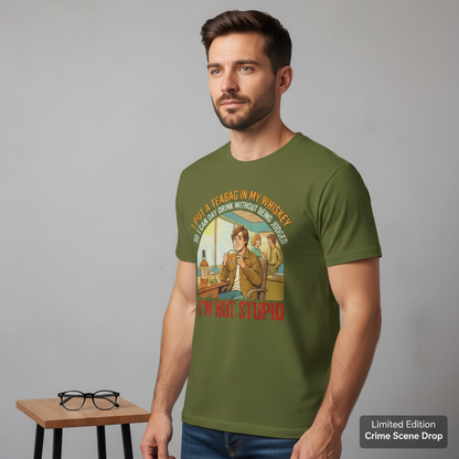 Teabag Whiskey Genius T-Shirt__space