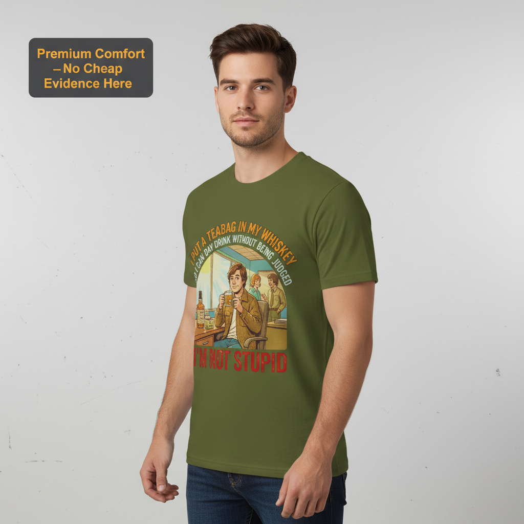 Teabag Whiskey Genius T-Shirt__benefit