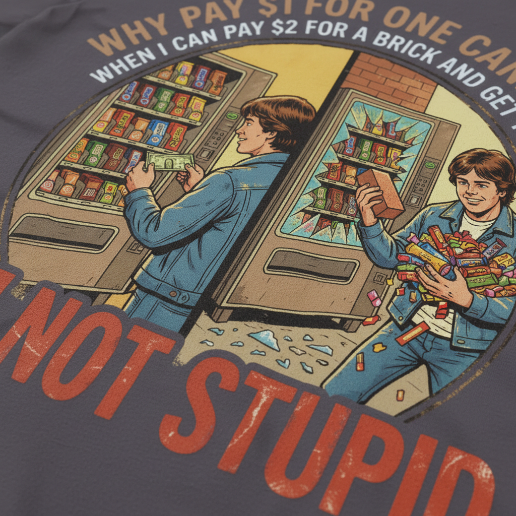 I'm Not Stupid T-Shirt__detail