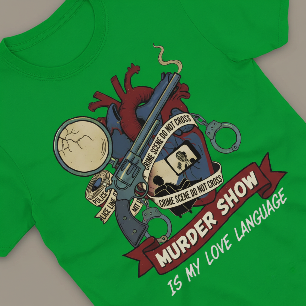 Murder Show Love Language T-Shirt_extreme_za