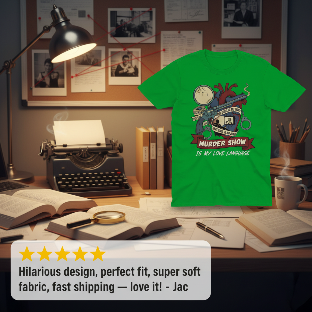 Murder Show Love Language T-Shirt_extreme_za