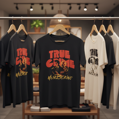 True Crime Murderino T-Shirt_boutique_rack