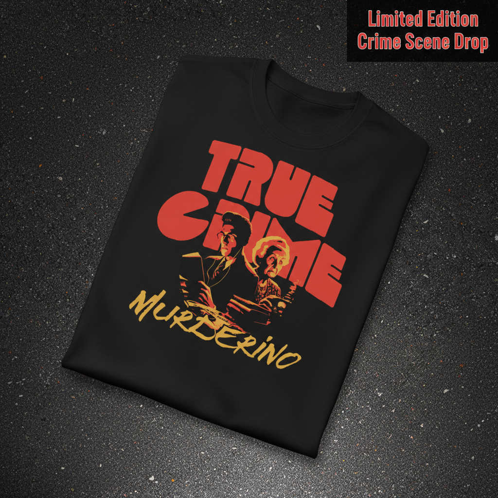 True Crime Murderino T-Shirt_fold_tilt
