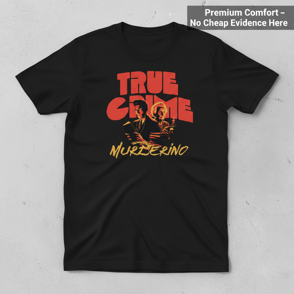 True Crime Murderino T-Shirt_clean