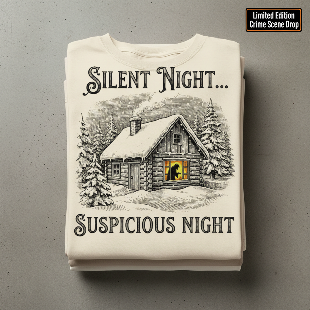 Suspicious Night T-Shirt_stacked_flatlay