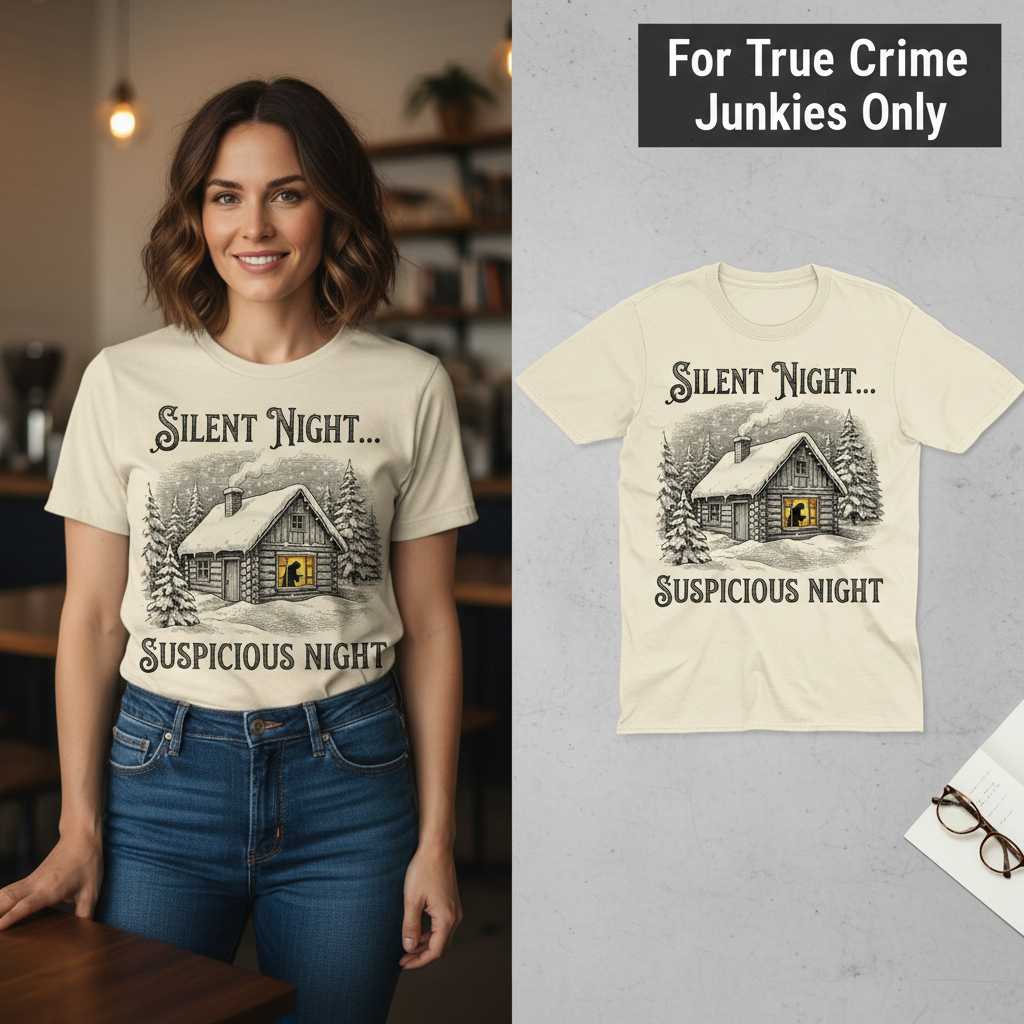 Suspicious Night T-Shirt_model_flat