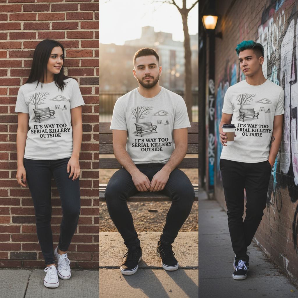 Serial Killery Vibes T-Shirt_clean