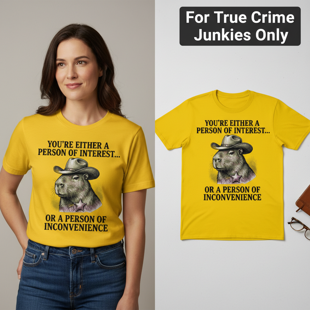 Person of Inconvenience T-Shirt_model_flat