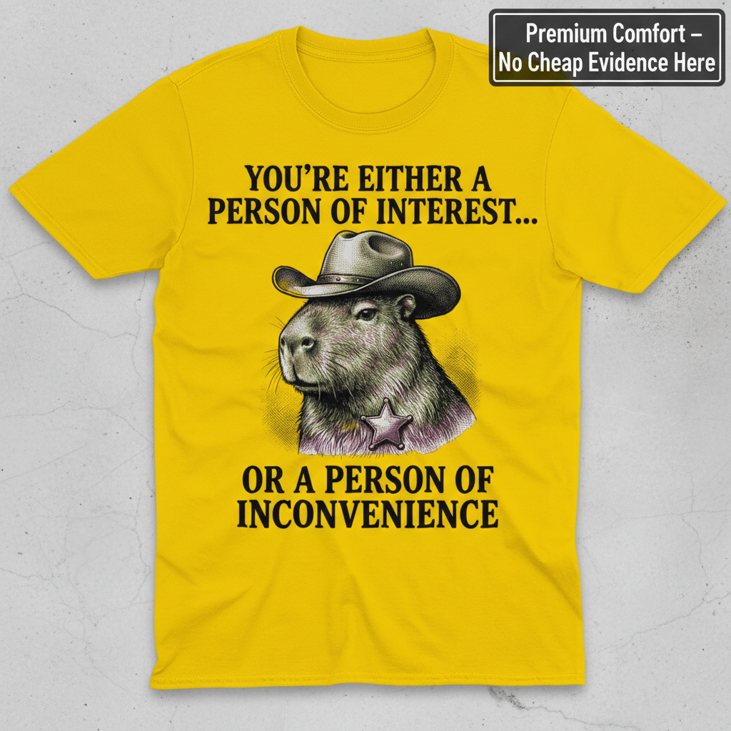 Person of Inconvenience T-Shirt_clean
