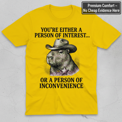 Person of Inconvenience T-Shirt_clean