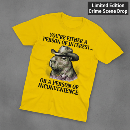 Person of Inconvenience T-Shirt_fold_tilt