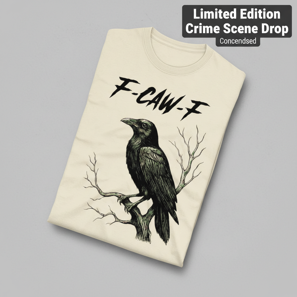 F-CAW-F Raven T-Shirt_fold_tilt