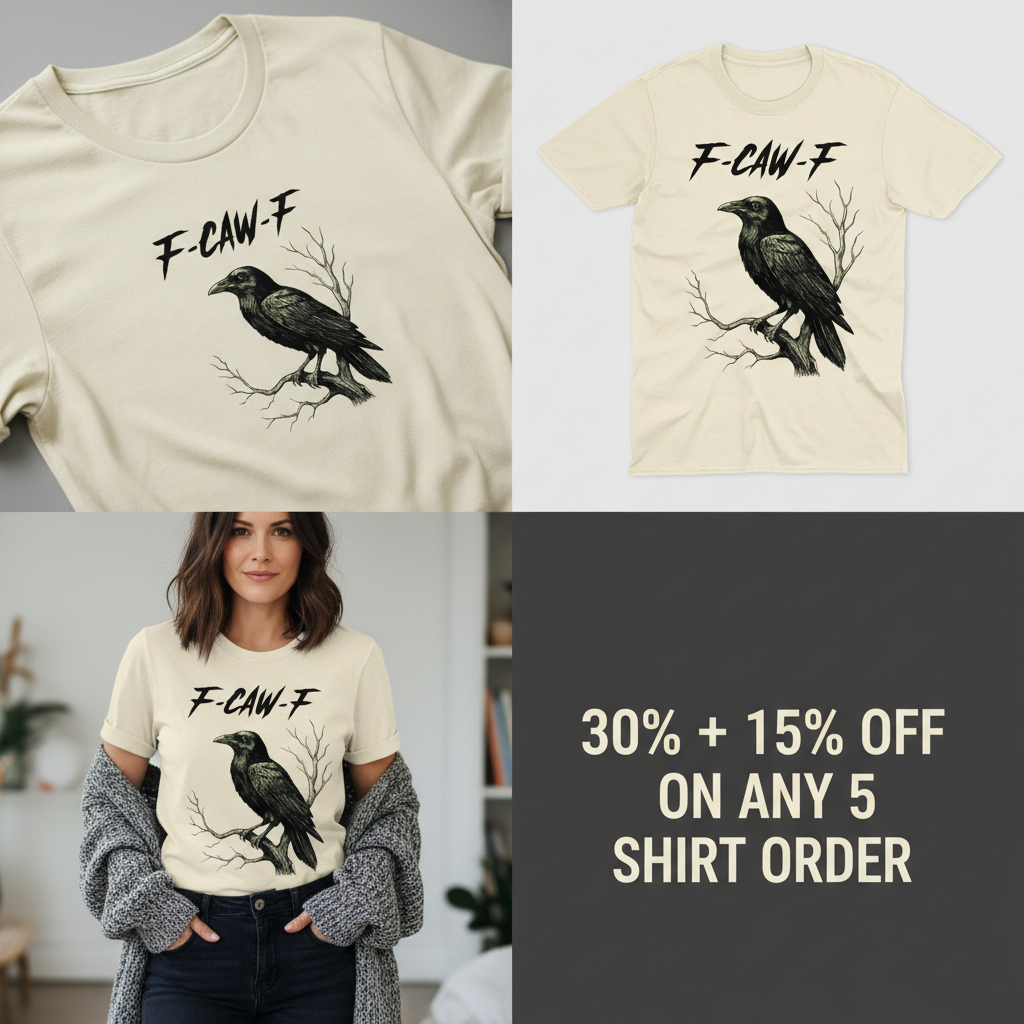 F-CAW-F Raven T-Shirt_4_panel
