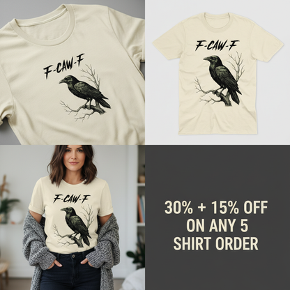 F-CAW-F Raven T-Shirt_4_panel