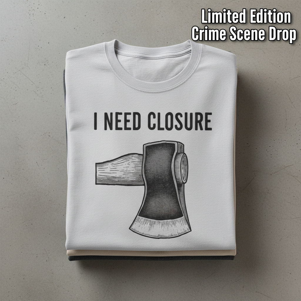 I Need Closure T-Shirt_stacked_flatlay