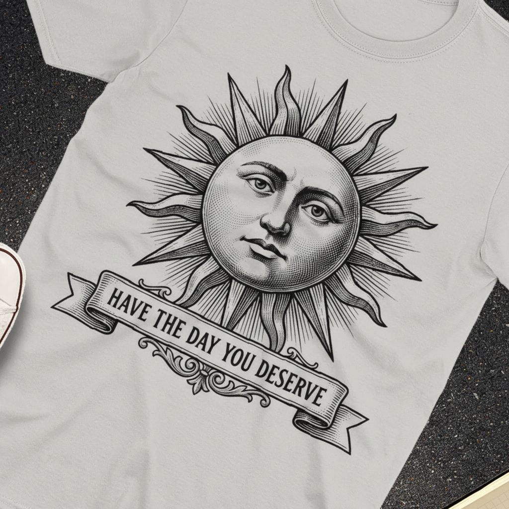 Have the Day You Deserve T-Shirt_extreme_za