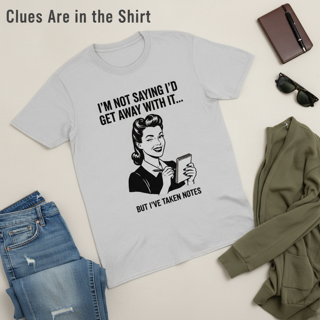 I've Taken Notes T-Shirt__pair