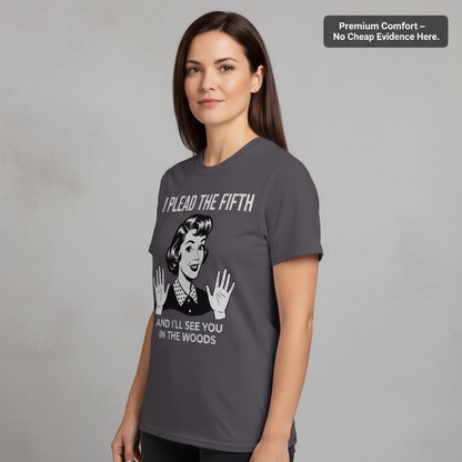 Plead the Fifth Retro T-Shirt__benefit