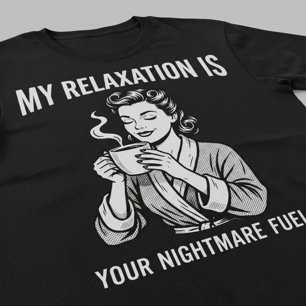 Relaxation Nightmare Fuel T-Shirt__detail