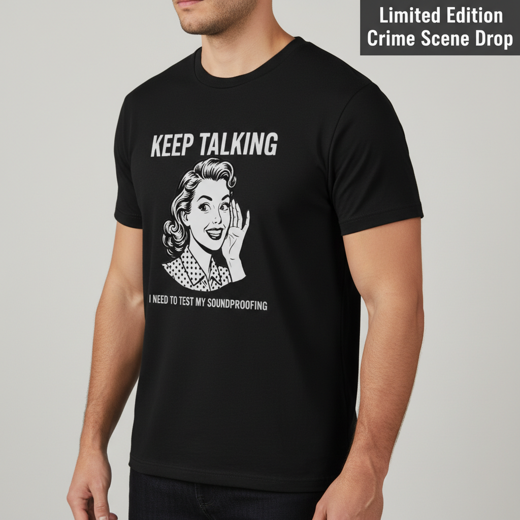 Keep Talking T-Shirt__space