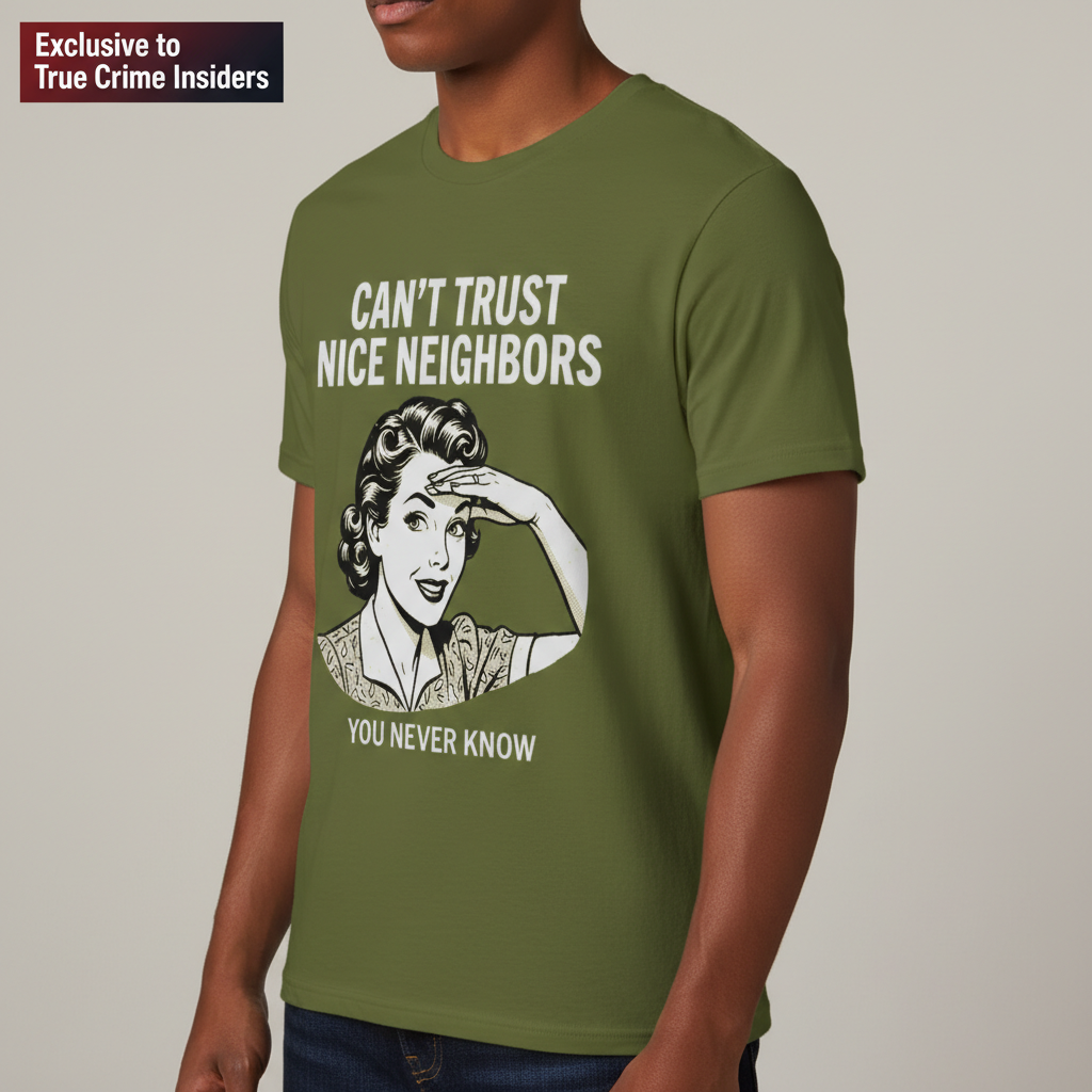 Can't Trust Nice Neighbors T-Shirt__space