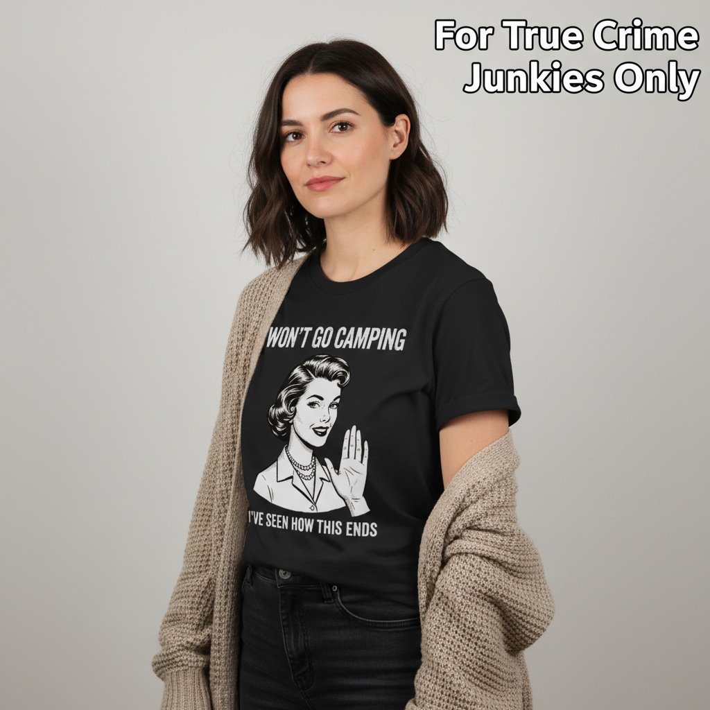 Won’t Go Camping T-Shirt__hero