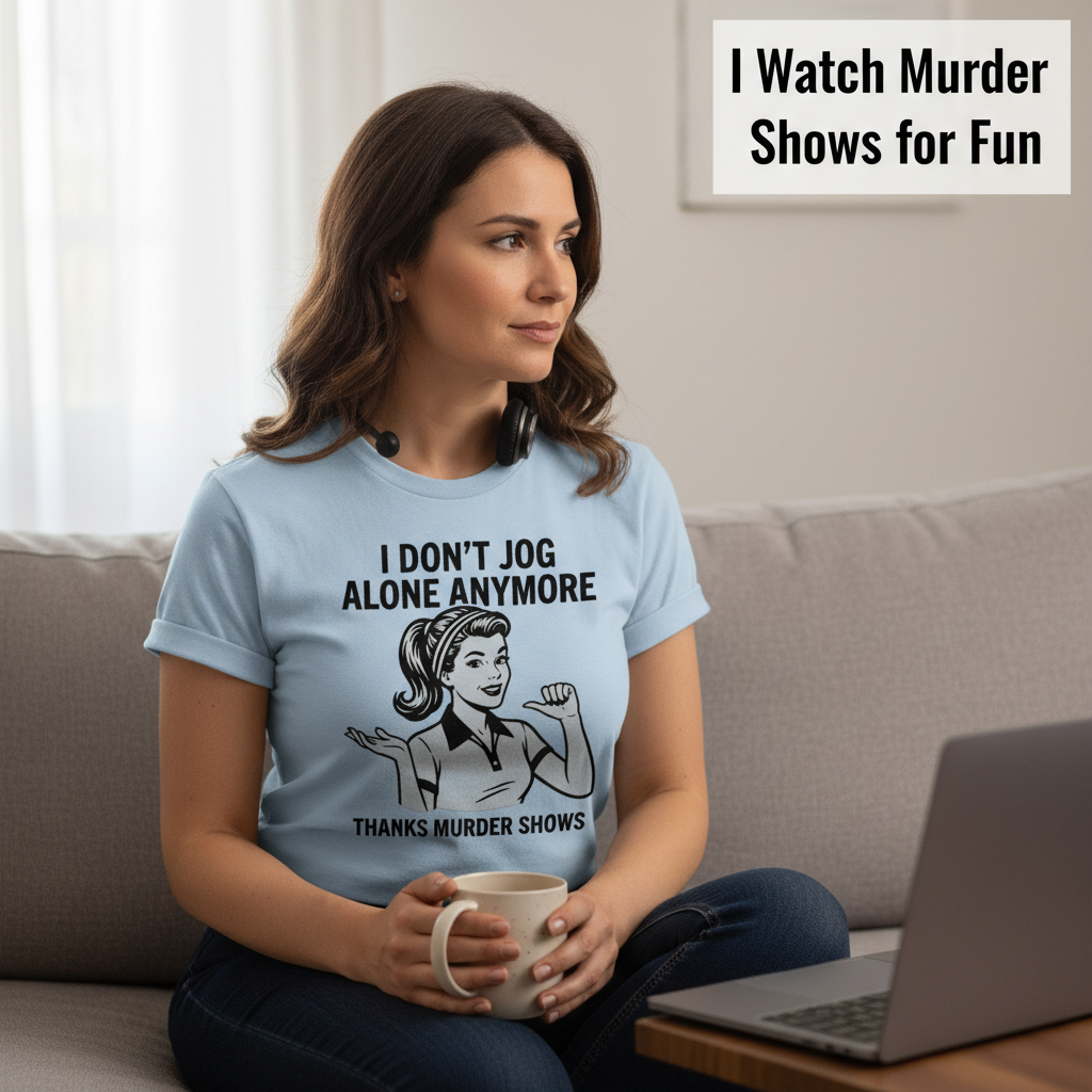 Thanks Murder Shows T-Shirt__use