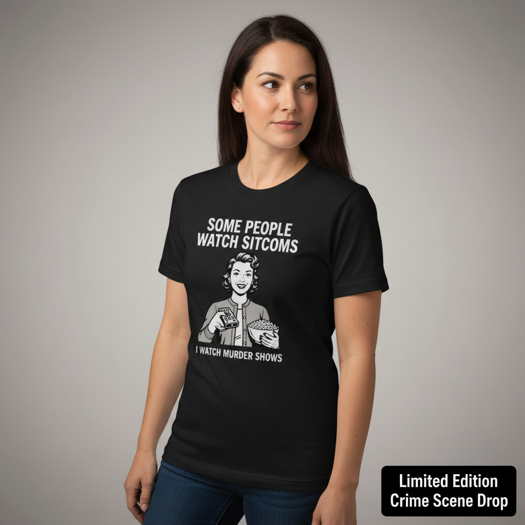 Murder Shows Over Sitcoms T-Shirt__space