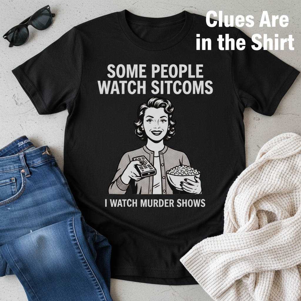 Murder Shows Over Sitcoms T-Shirt__pair