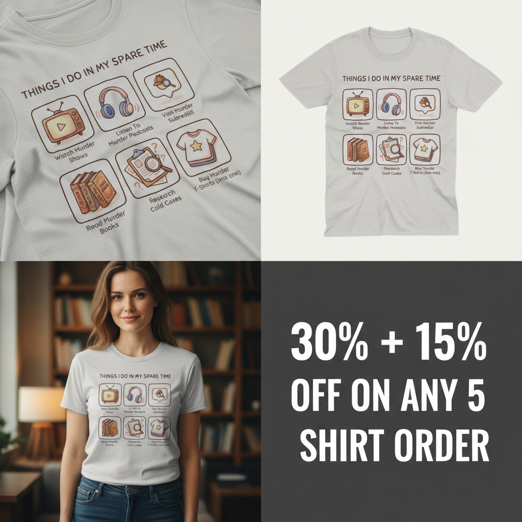 Murder Hobbyist T-Shirt_4_panel