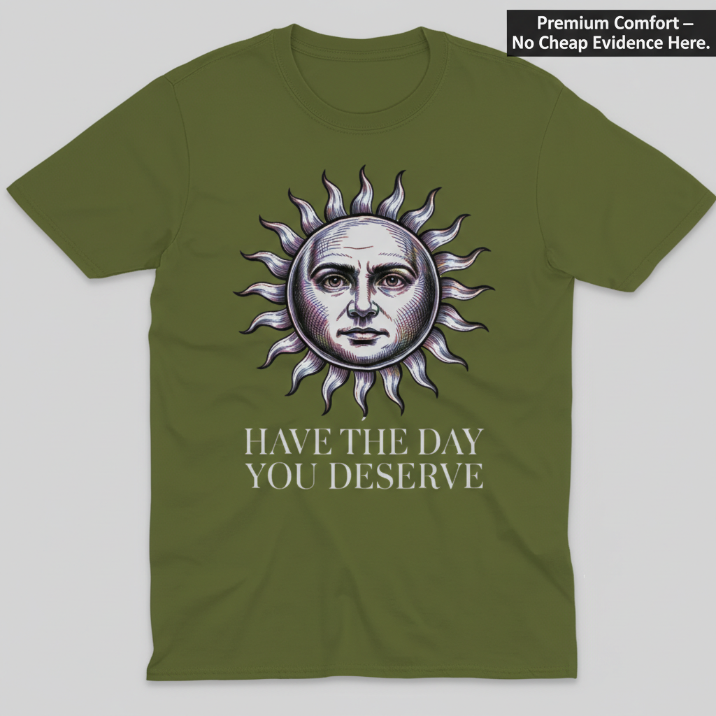 Have the Day You Deserve T-Shirt_clean