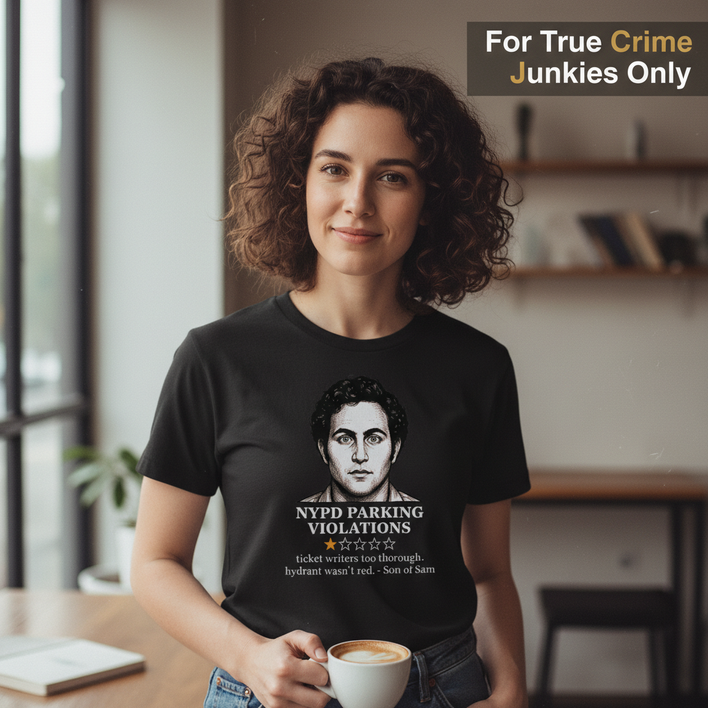 NYPD Parking Violation Review T-Shirt__lifestyle