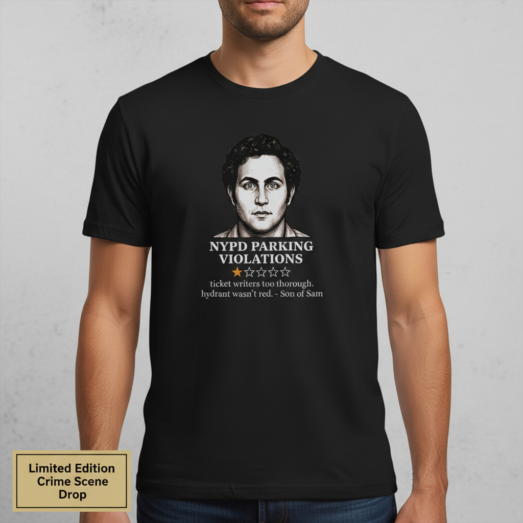 NYPD Parking Violation Review T-Shirt__space