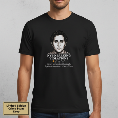NYPD Parking Violation Review T-Shirt__space