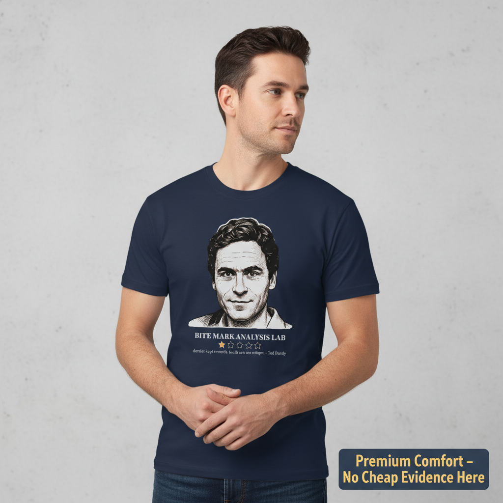 One-Star Bite Mark Lab Review T-Shirt__space