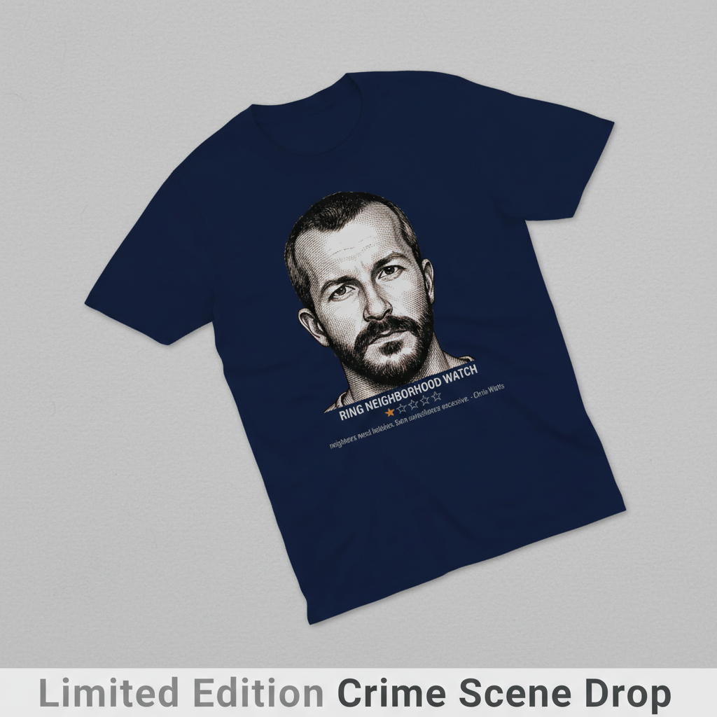 Chris Watts One-Star Criminal T-Shirt__space