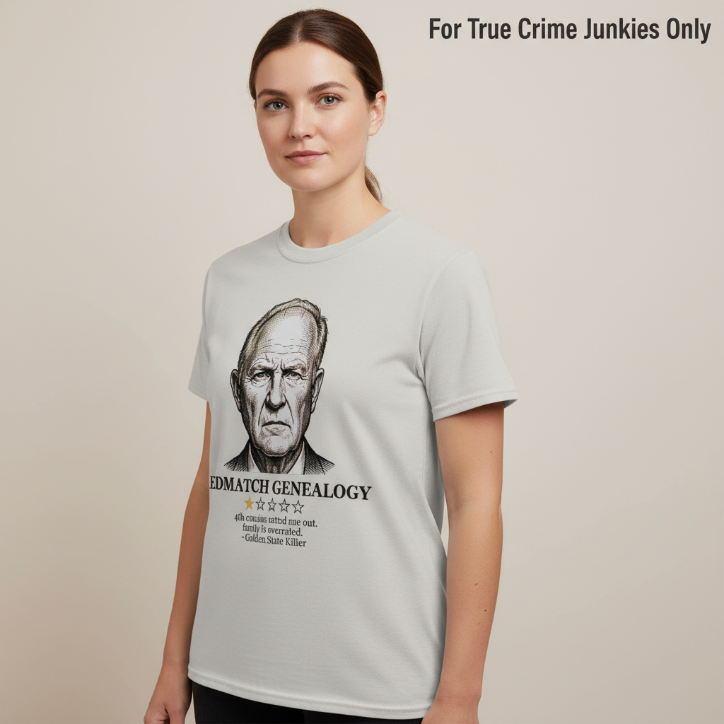 GEDmatch Genealogy Review T-Shirt__hero