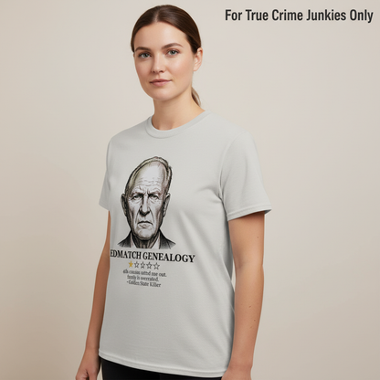 GEDmatch Genealogy Review T-Shirt__hero