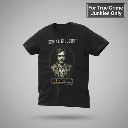 One Star Serial Killer T-Shirt_3d_float