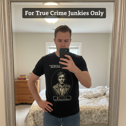 One Star Serial Killer T-Shirt_mirror_selfie