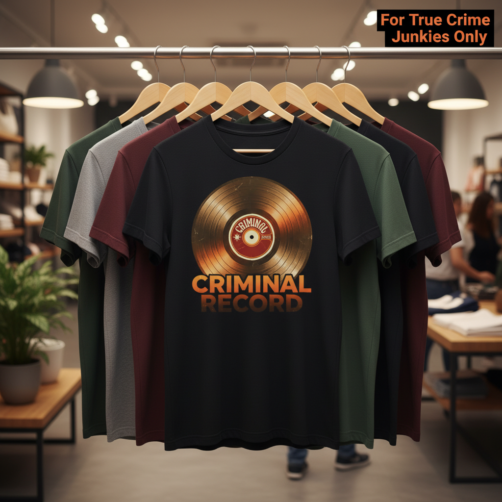 Criminal Record T-Shirt_boutique_rack