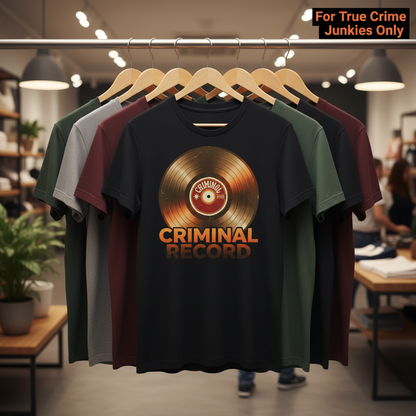 Criminal Record T-Shirt_boutique_rack