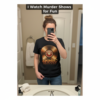 Criminal Record T-Shirt_mirror_selfie