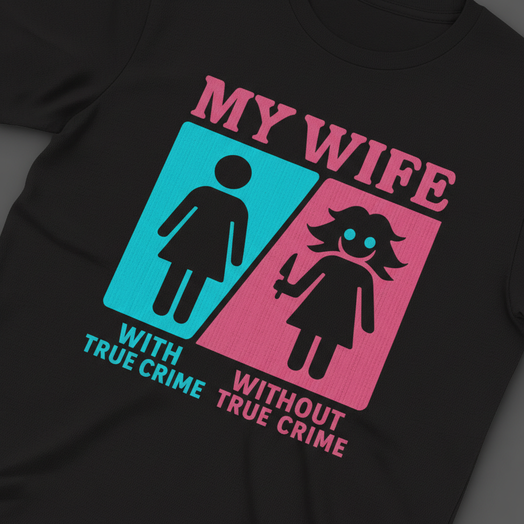 My Wife Without True Crime T-Shirt_extreme_za