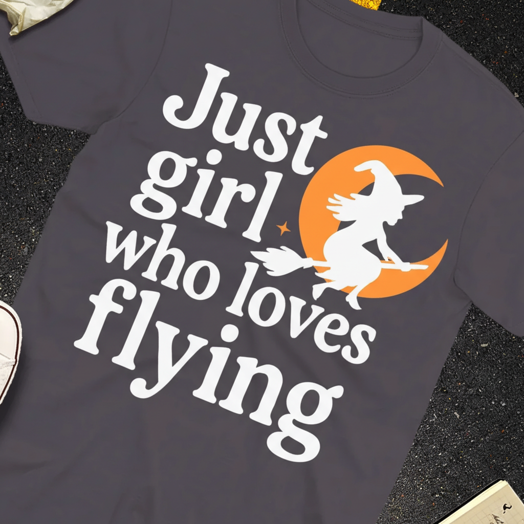 A Girl Who Loves Flying T-Shirt_extreme_za