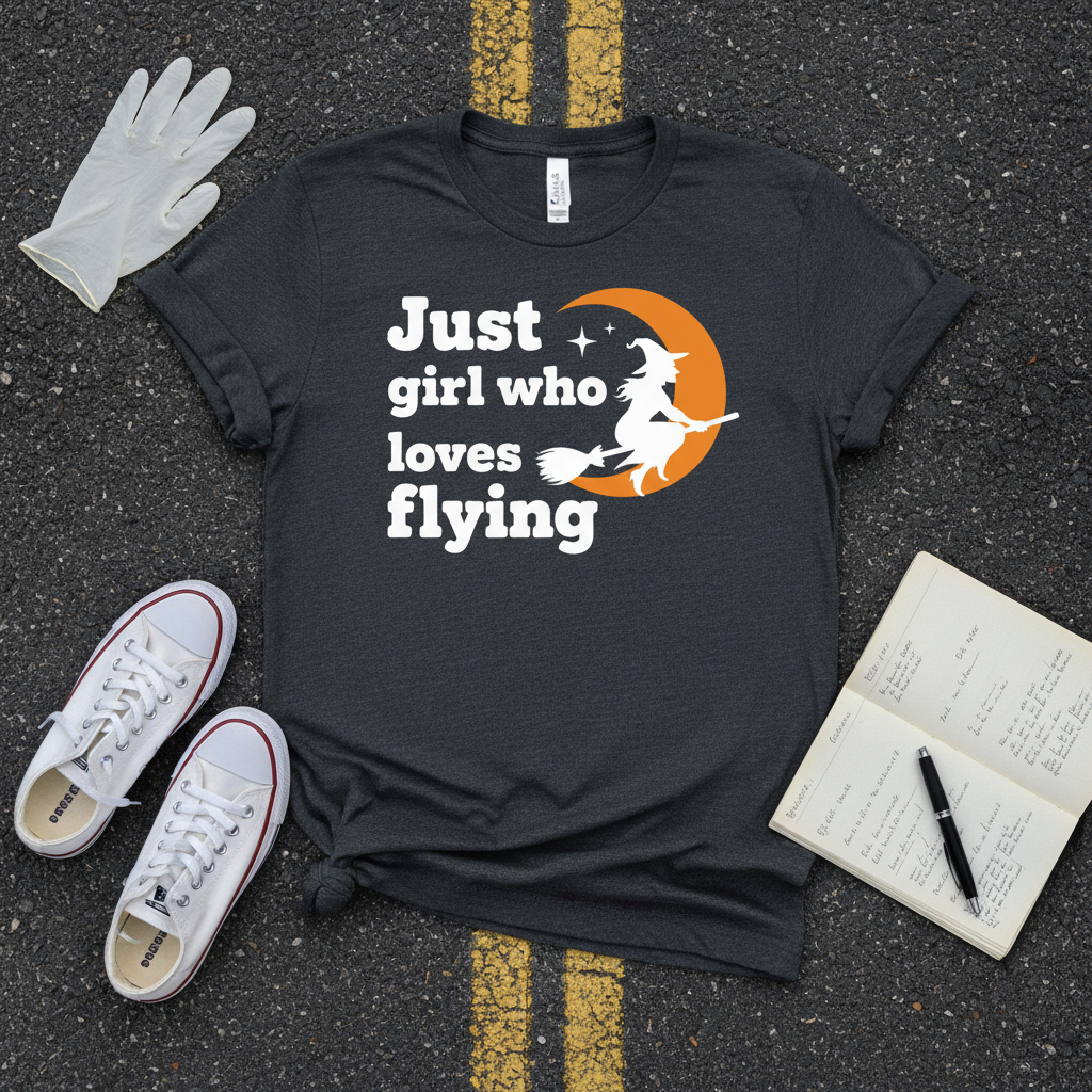 A Girl Who Loves Flying T-Shirt_extreme_za